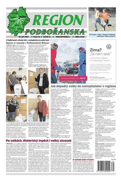 E-magazín Region Podbořanska 39/2022 - Ohře Media