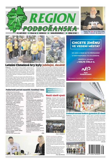 E-magazín Region Podbořanska 38/2022 - Ohře Media