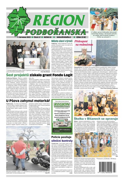 E-magazín Region Podbořanska 27/2022 - Ohře Media