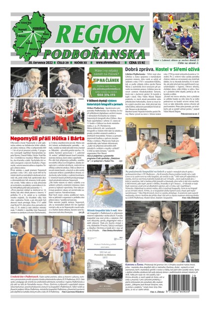 E-magazín Region Podbořanska 29/2022 - Ohře Media