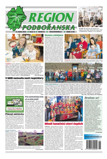 E-magazín Region Podbořanska 15/2022 - Ohře Media