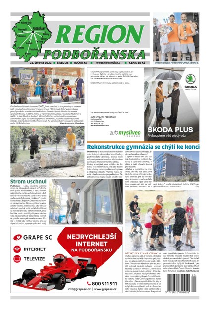 E-magazín Region Podbořanska 25/2022 - Ohře Media