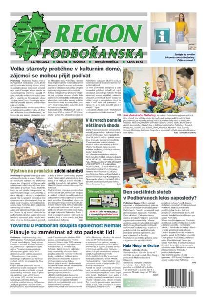 E-magazín Region Podbořanska 41/2022 - Ohře Media