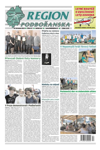 E-magazín Region Podbořanska 27/2019 - Ohře Media