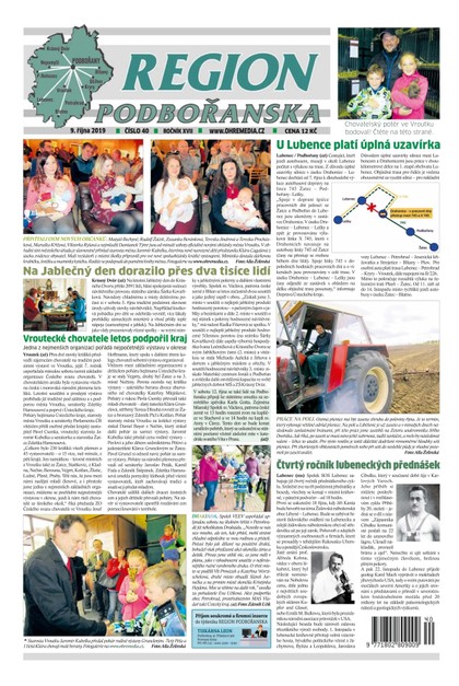 E-magazín Region Podbořanska 40/2019 - Ohře Media