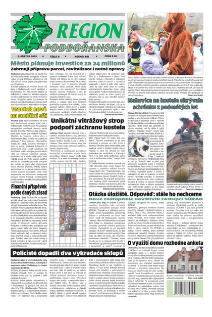 E-magazín Region Podbořanska 9/2015 - Ohře Media