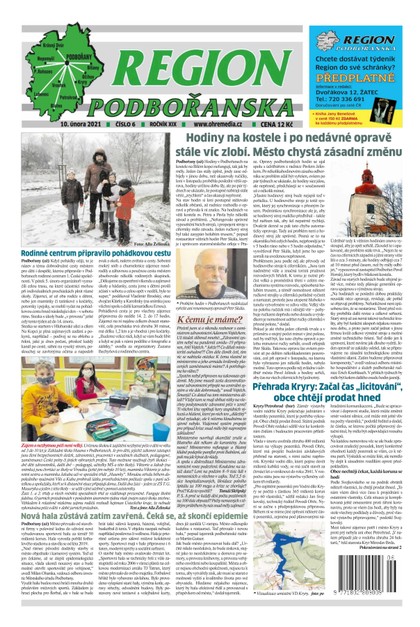 E-magazín Region Podbořanska 6/2021 - Ohře Media