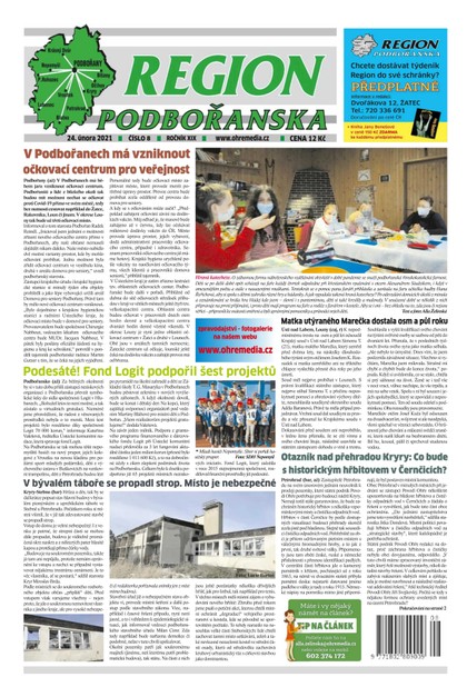 E-magazín Region Podbořanska 8/2021 - Ohře Media