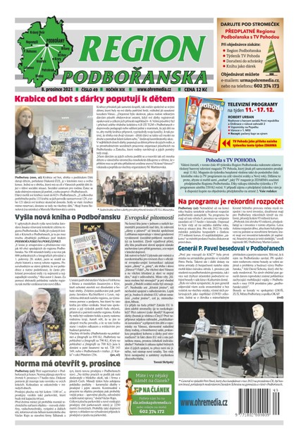 E-magazín Region Podbořanska 49/2021 - Ohře Media