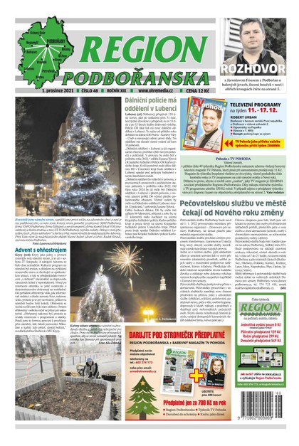 E-magazín Region Podbořanska 48/2021 - Ohře Media