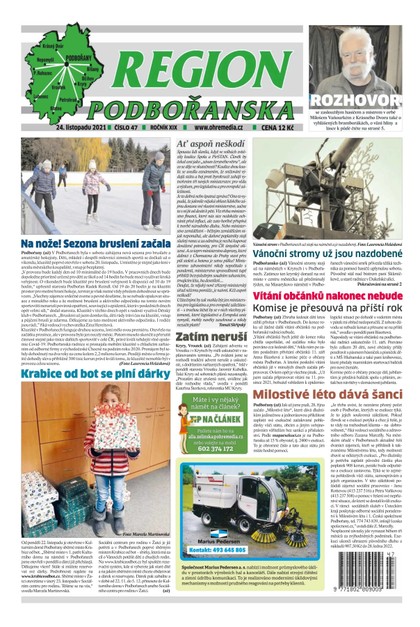 E-magazín Region Podbořanska 47/2021 - Ohře Media