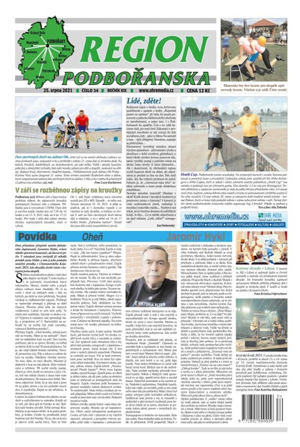 E-magazín Region Podbořanska 34/2021 - Ohře Media