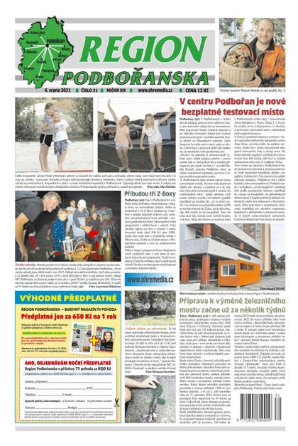 E-magazín Region Podbořanska 31/2021 - Ohře Media