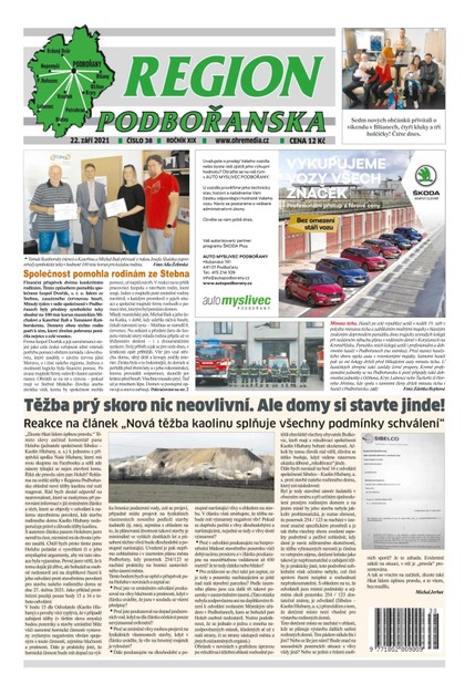 E-magazín Region Podbořanska 38/2021 - Ohře Media