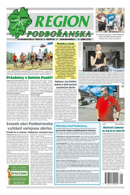 E-magazín Region Podbořanska 28/2021 - Ohře Media