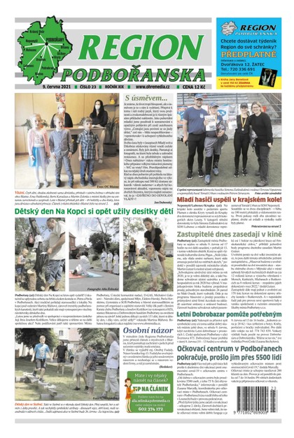 E-magazín Region Podbořanska 23/2021 - Ohře Media