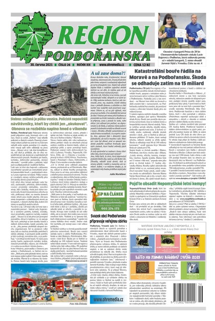 E-magazín Region Podbořanska 26/2021 - Ohře Media