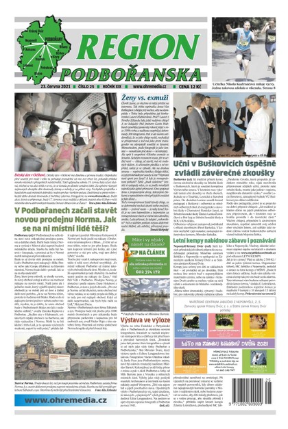 E-magazín Region Podbořanska 25/2021 - Ohře Media