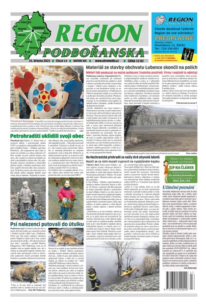 E-magazín Region Podbořanska 13/2021 - Ohře Media