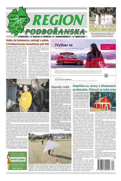 E-magazín Region Podbořanska 40/2021 - Ohře Media