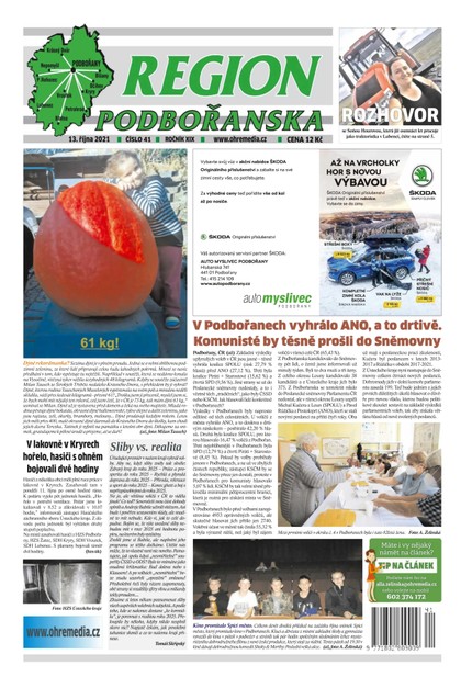 E-magazín Region Podbořanska 41/2021 - Ohře Media