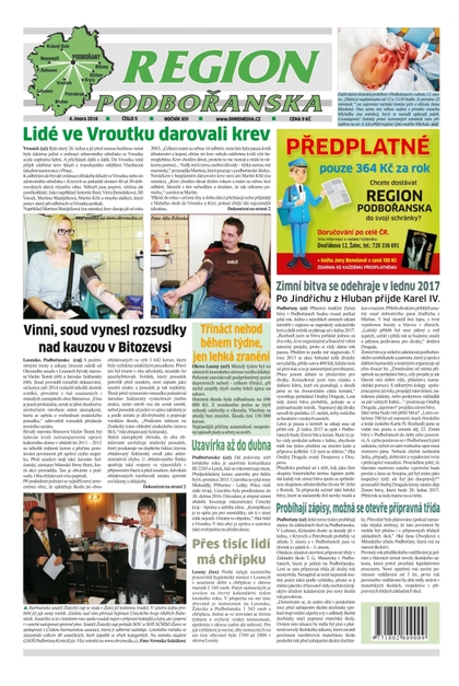E-magazín Region Podbořanska 5/2016 - Ohře Media