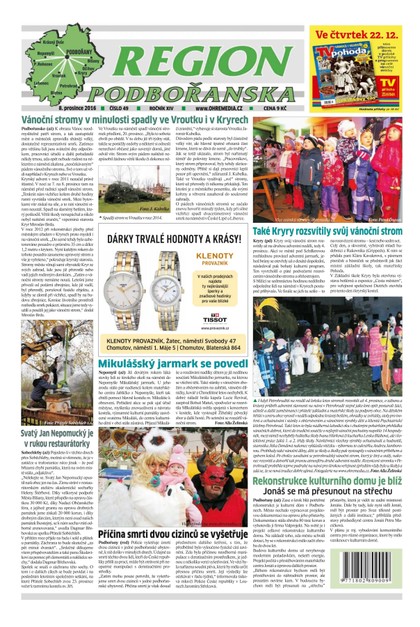 E-magazín Region Podbořanska 49/2016 - Ohře Media