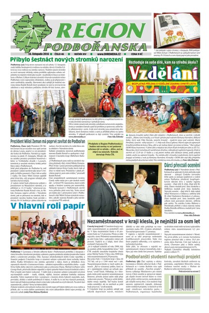 E-magazín Region Podbořanska 46/2016 - Ohře Media