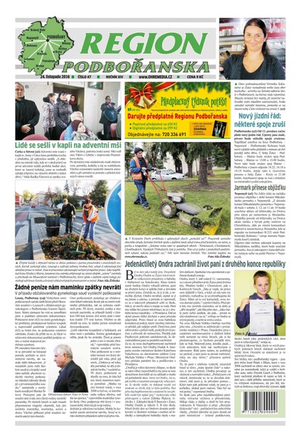 E-magazín Region Podbořanska 47/2016 - Ohře Media