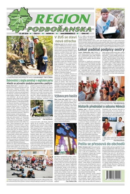 E-magazín Region Podbořanska 37/2016 - Ohře Media