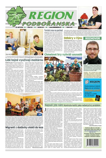 E-magazín Region Podbořanska 38/2016 - Ohře Media