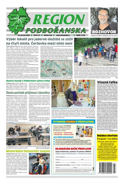 E-magazín Region Podbořanska 23/2020 - Ohře Media