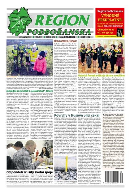 E-magazín Region Podbořanska 11/2020 - Ohře Media