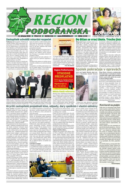 E-magazín Region Podbořanska 10/2020 - Ohře Media