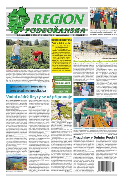 E-magazín Region Podbořanska 27/2020 - Ohře Media