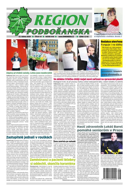 E-magazín Region Podbořanska 16/2020 - Ohře Media