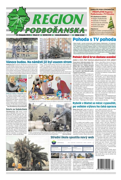 E-magazín Region Podbořanska 47/2020 - Ohře Media