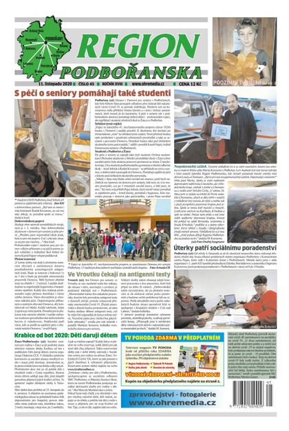 E-magazín Region Podbořanska 45/2020 - Ohře Media