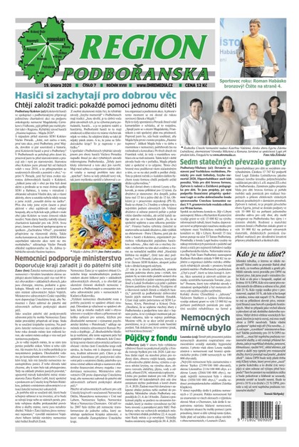 E-magazín Region Podbořanska 7/2020 - Ohře Media