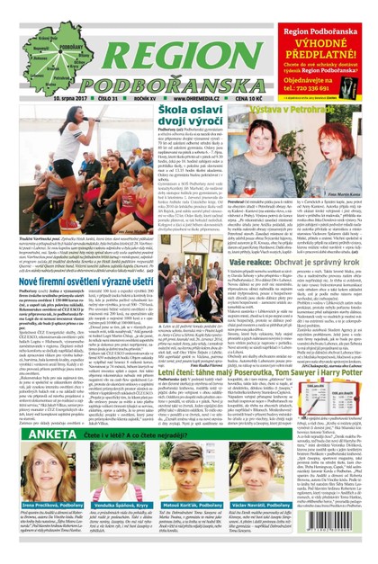 E-magazín Region Podbořanska 31/2017 - Ohře Media