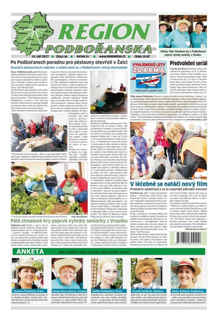 E-magazín Region Podbořanska 36/2017 - Ohře Media