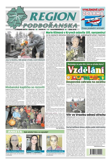 E-magazín Region Podbořanska 43/2017 - Ohře Media