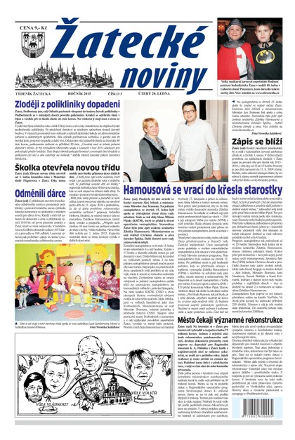 E-magazín Žatecké noviny 3/2015 - Ohře Media