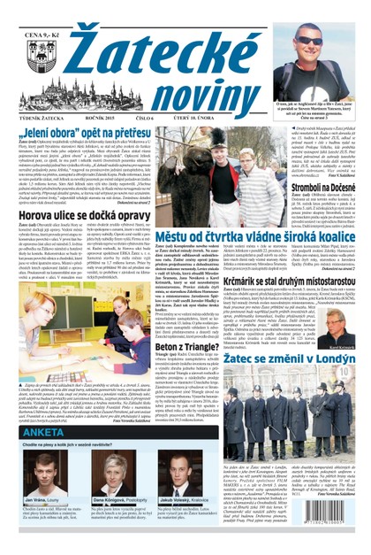 E-magazín Žatecké noviny 6/2015 - Ohře Media