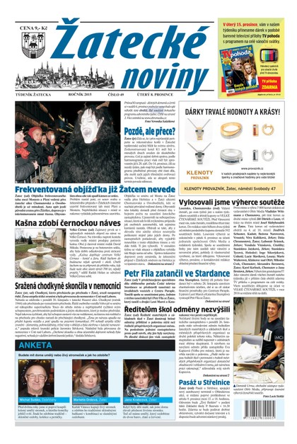 E-magazín Žatecké noviny 49/2015 - Ohře Media