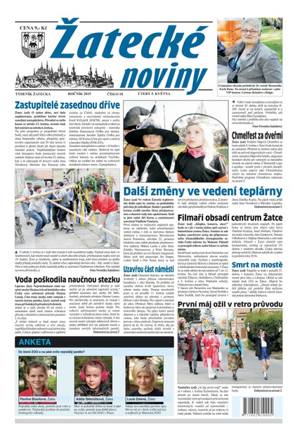 E-magazín Žatecké noviny 18/2015 - Ohře Media