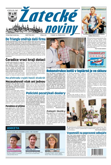 E-magazín Žatecké noviny 29/2015 - Ohře Media