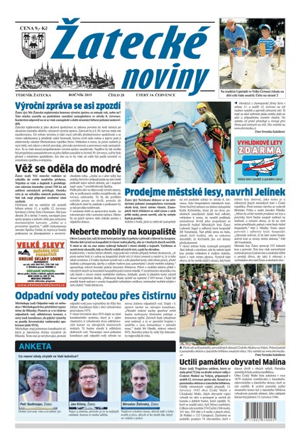 E-magazín Žatecké noviny 28/2015 - Ohře Media