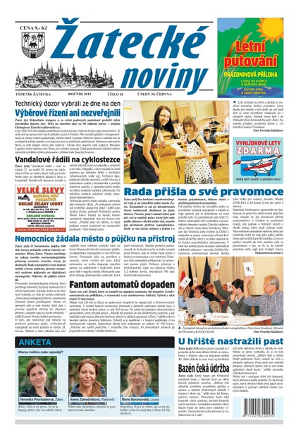 E-magazín Žatecké noviny 26/2015 - Ohře Media