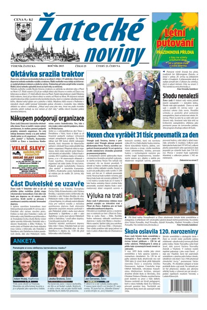 E-magazín Žatecké noviny 25/2015 - Ohře Media